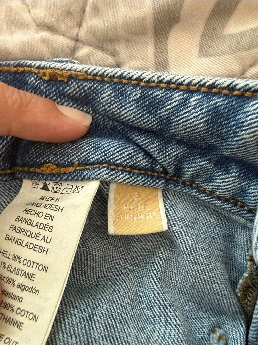 Michael Kors Women's Light Wash Straight-Leg Jeans